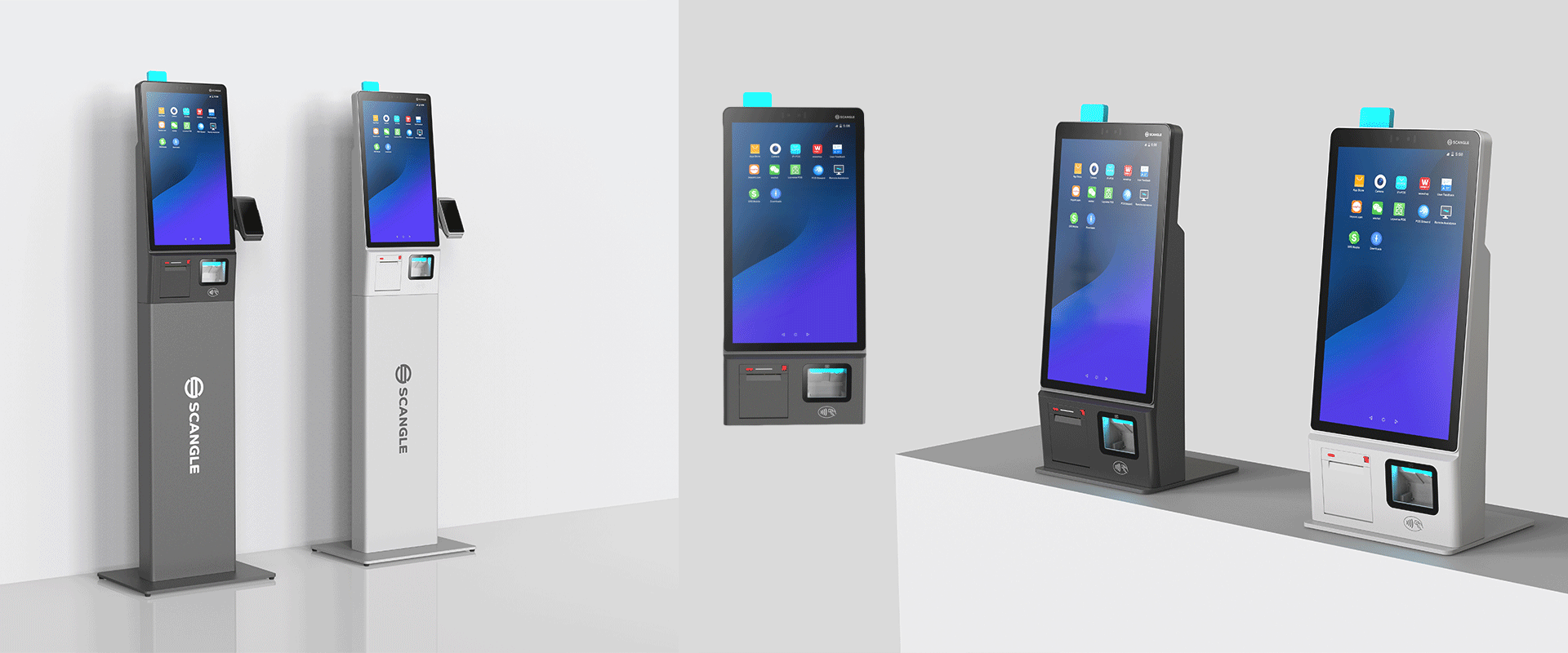 Scangle K24 Touch Kiosk POS System For Big Business